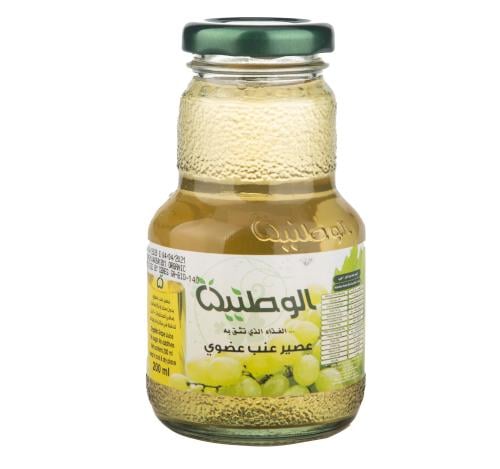 عصير عنب عضوي الوطنية 200 مل