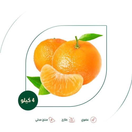يوسفي عضوي مزرعة سالم المهوس العضوية 4 كجم