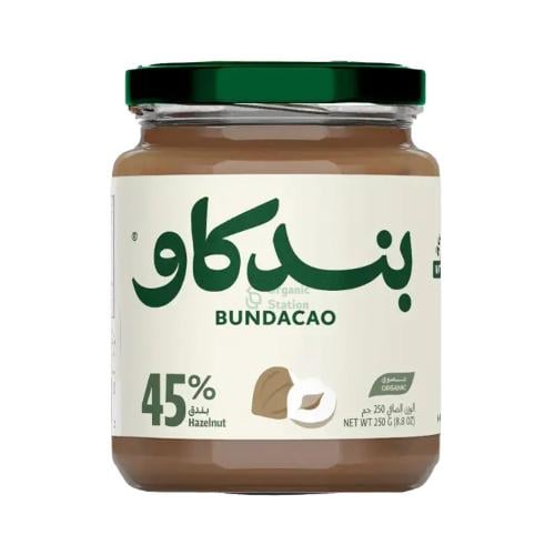كريمة البندق بالشوكولاتة العضوية أرض الطبيعة 250 ج...