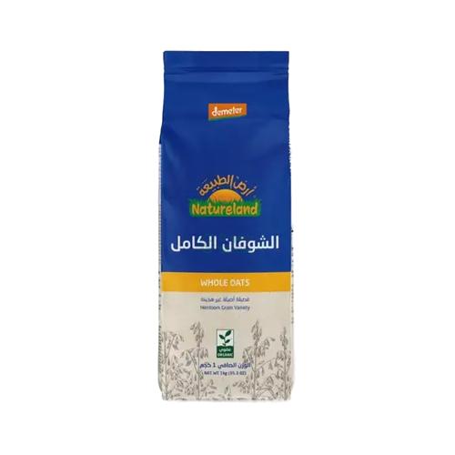 الشوفان الكامل عضوي ارض الطبيعة 1 كجم