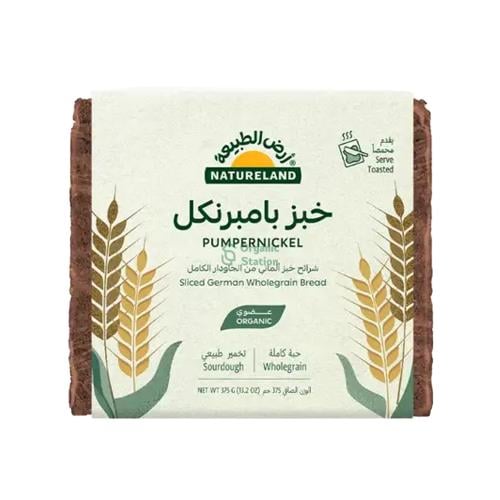 خبز بامبرنيكل عضوي ارض الطبيعة 375 جرام