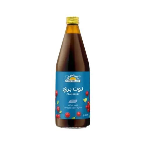 عصير توت بري عضوي ارض الطبيعة 330 ملل