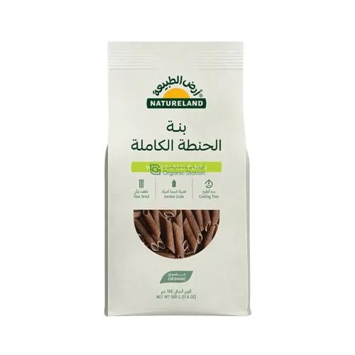 مكرونة بنة بالحنطة الكاملة عضوي أرض الطبيعة 500 جم