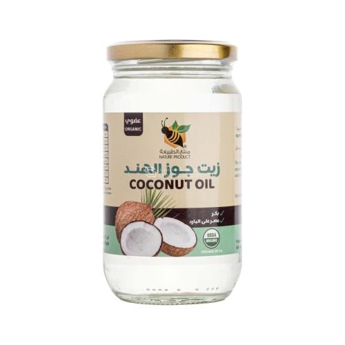 زيت جوز الهند عضوي منتج الطبيعة 330 مل
