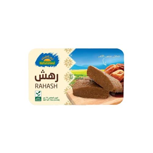 رهش بدبس التمر عضوي ارض الطبيعة 75جم