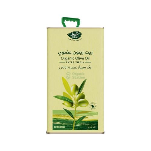 زيت زيتون عضوي الجوف تنك 1 لتر