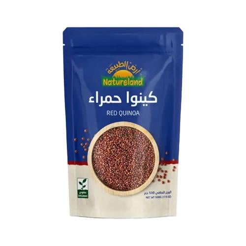 كينوا حمراء عضوى ارض الطبيعة 500جم