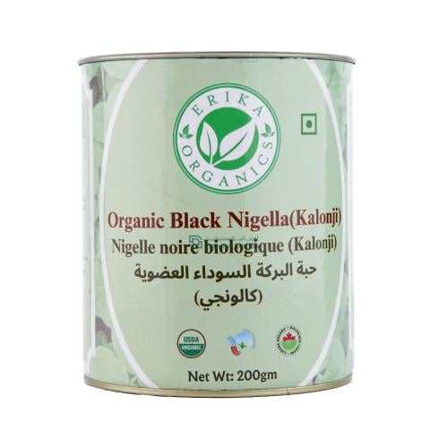 الحبة السوداء العضوية إيريكا أورجانيكس 200 جم