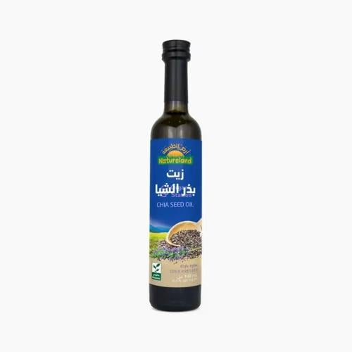 زيت بذور الشيا عضوي أرض الطبيعة 100 مل