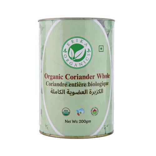 كزبرة حب كاملة عضوية إيريكا أورجانيكس 200 جم