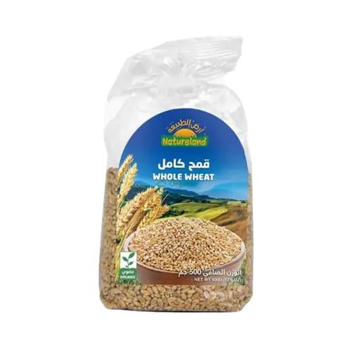 قمح كامل عضوي أرض الطبيعة 500 جم