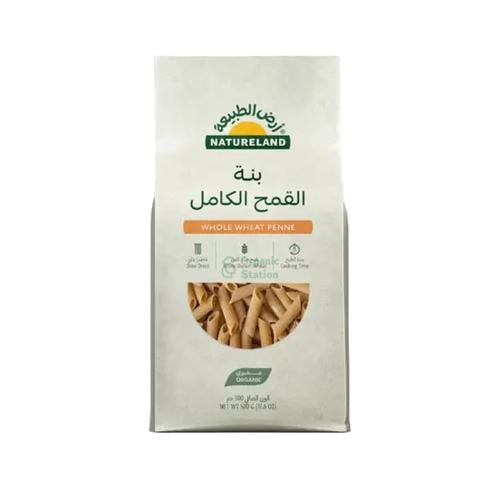 معكرونة بنة القمح الكامل العضوي ارض الطبيعة 500 جر...