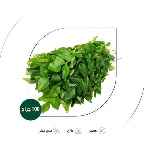 ورق كاري طازج عضوي طبق مزرعة بيت الاستنبات العضوية
