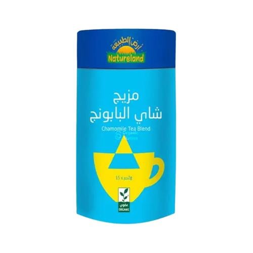شاي البابونج عضوي ارض الطبيعة 30جم