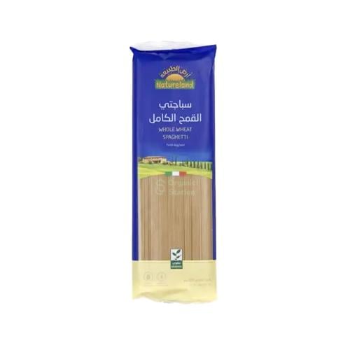 مكرونة سباجيتى بالقمح الكامل عضوي ارض الطبيعة 500...