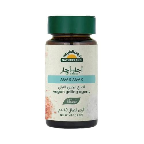 جيلي الأجار الأجار عضوى أرض الطبيعة 40جم