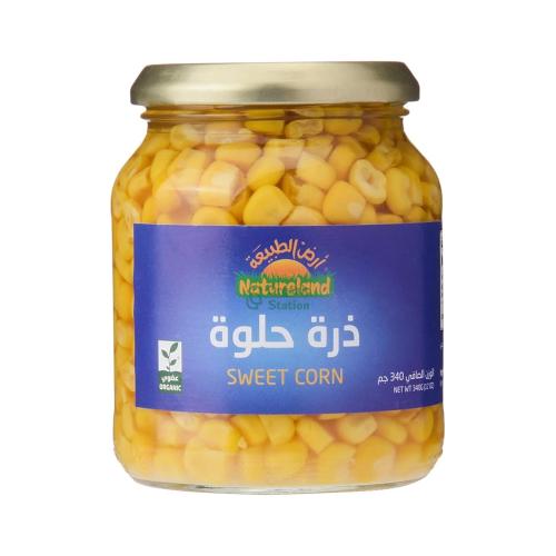 ذرة حلوة عضوية أرض الطبيعة 340 جم