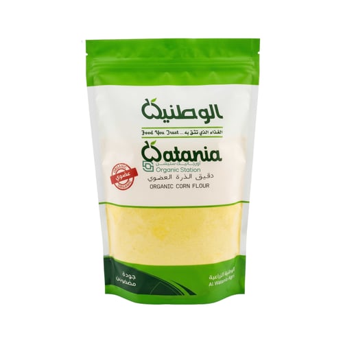 دقيق الذرة العضوي الوطنية 1 كجم