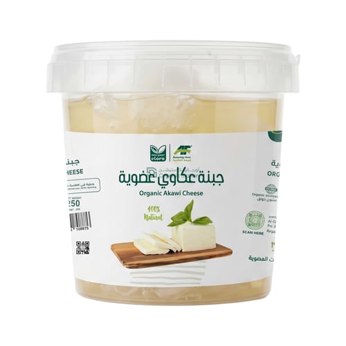 جبن عكاوي بقري عضوي الطالبية 250 جم