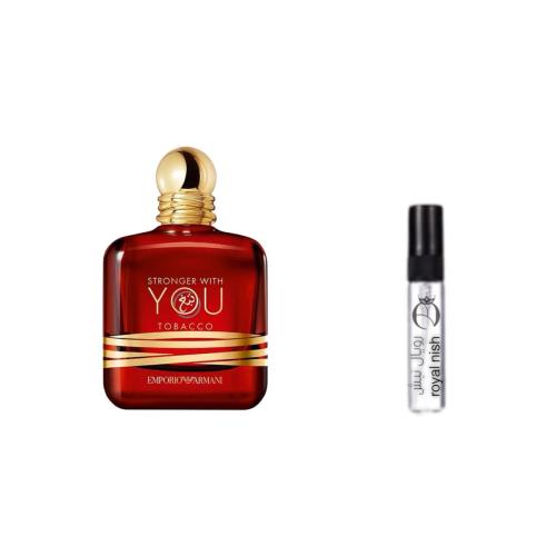 عينة عطر سترونجر ويذ يو توباكو من امبيرو ارماني او...