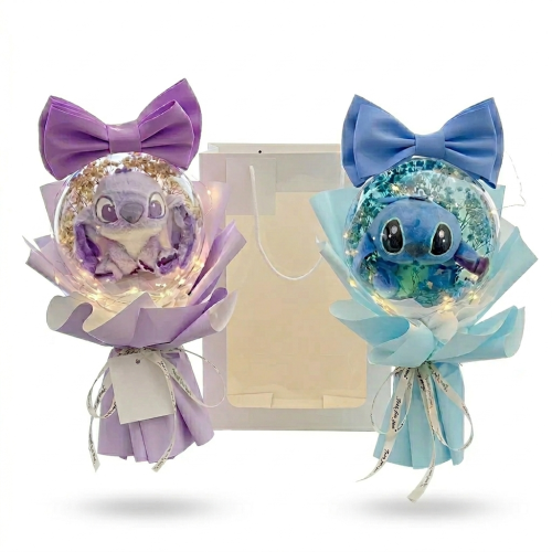 بوكيه "ستيتش" المضيء بداخل كرة الكريستال – إصدار ا...