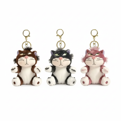 ميدالية "القط العبوس" المخملية - تعبيرات ساخرة وأل...