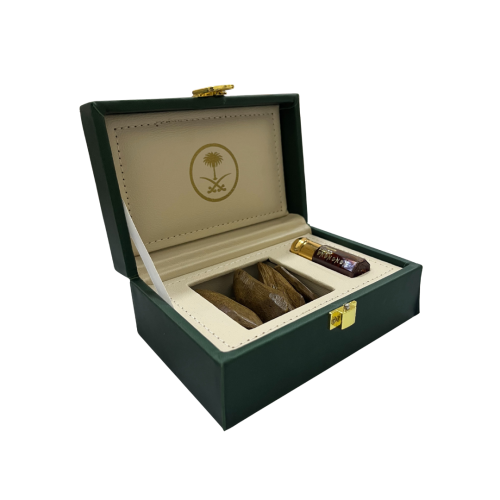 صندوق إهداء موروكي كنق مع دهن عود من اختيارك