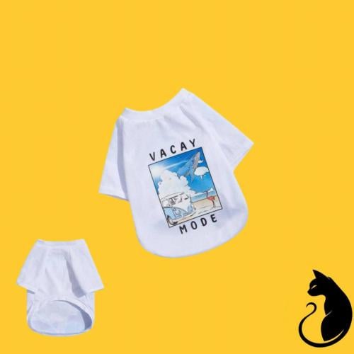 تيشيرت صيفي للقطط