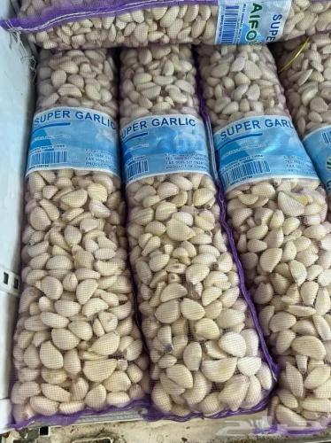 ثوم مقشر صيني 2 كيلو