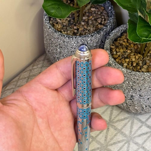 قلم سري ازرق