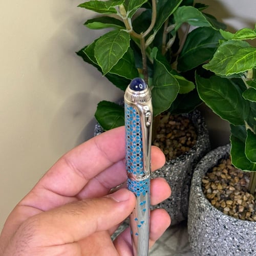 قلم سري ازرق