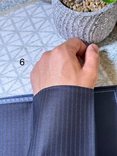 قماش بريمو مقلم بألوان مميزة