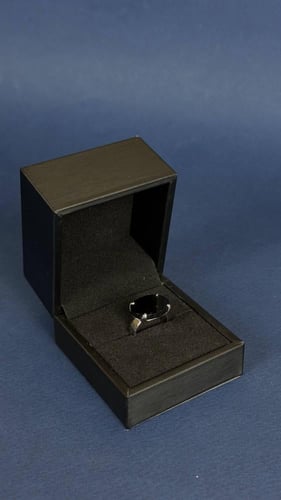 خاتم فضة ملكي مخلب اسود