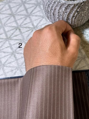 قماش بريمو مقلم بألوان مميزة