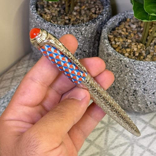 قلم سري برتقالي