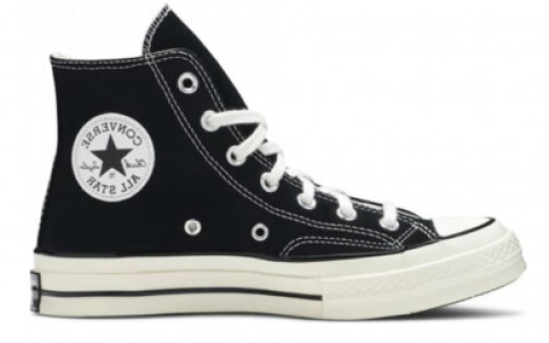 / كونفرس / Chuck 70 Hi 'Black'