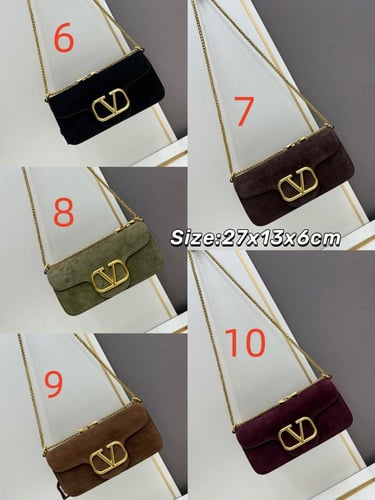 شنطة ڤالنتينو مخمل