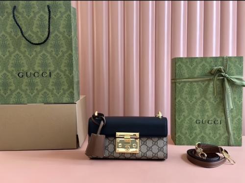 PADLOCK SMALL SHOULDER BAG