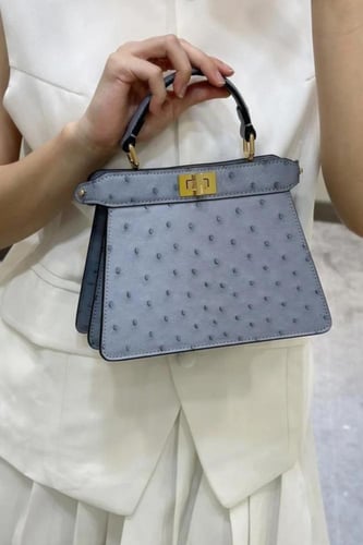 فندي بيكابو بتيت جلد النعام