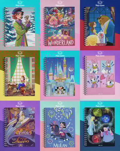 اختر أي 3 دفاتر