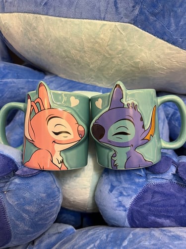 كوب ستيتش وانجل قطعتين