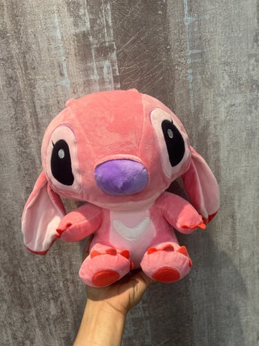 دمية ستيتش وردي (انجل) حجم صغير