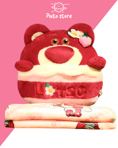 دمية و مخدة و بطانية لوتسو