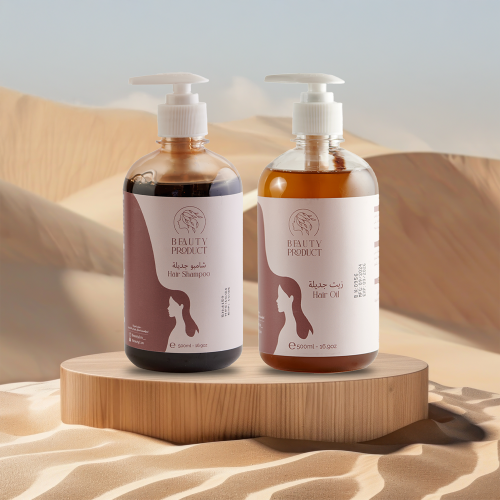 زيـت النارجيـل + شامبـو الكافييـن