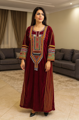 جلابيه مخمل 018