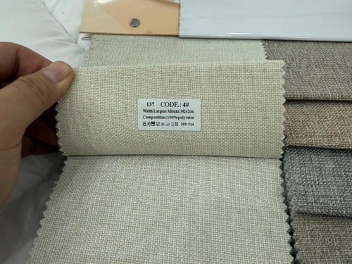 سرير الموج الفندقي بقماش شنيل