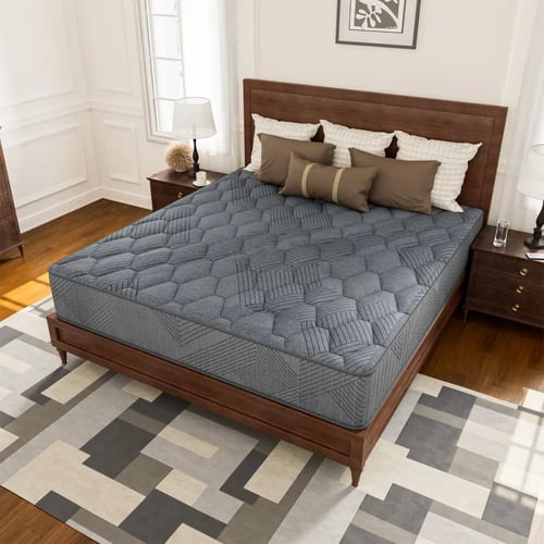 مرتبة طبية بإرتفاع 25 سم قماش تركي أسود مبطن