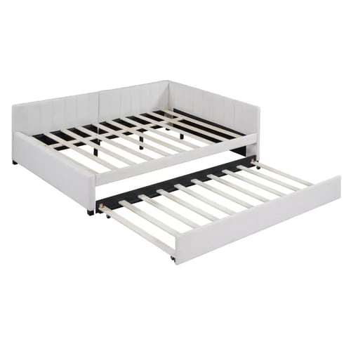 سرير دينيرو مع سرير سفلي - قماش مخمل قطيفة