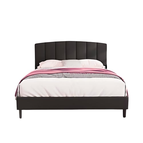 سرير فندقي بقماش مخمل 180x200