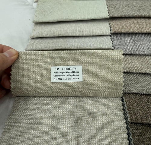 خلفية سرير أطراف خطوط سوداء بقماش شنيل